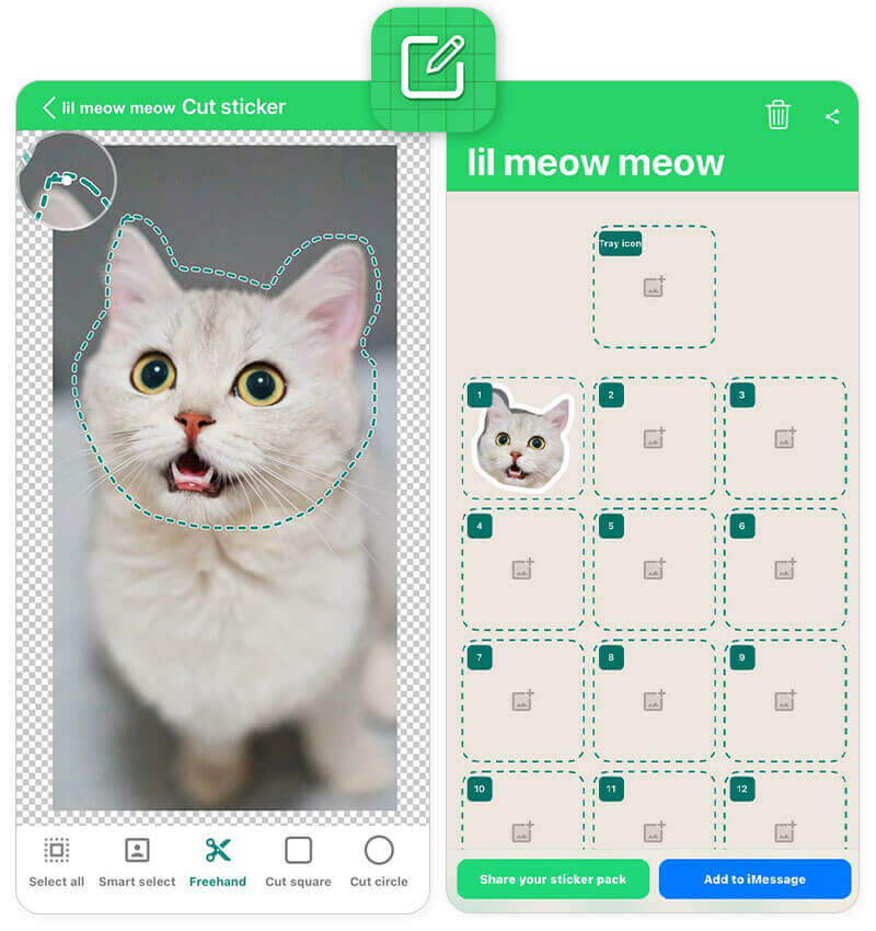 creador de stickers