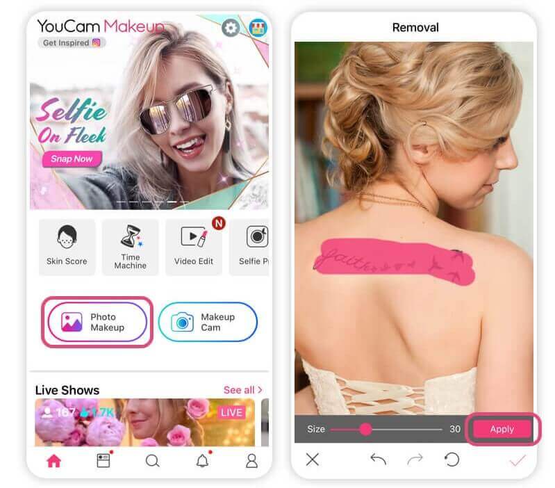 borrar tatuajes en fotos borrar tatuajes en fotos