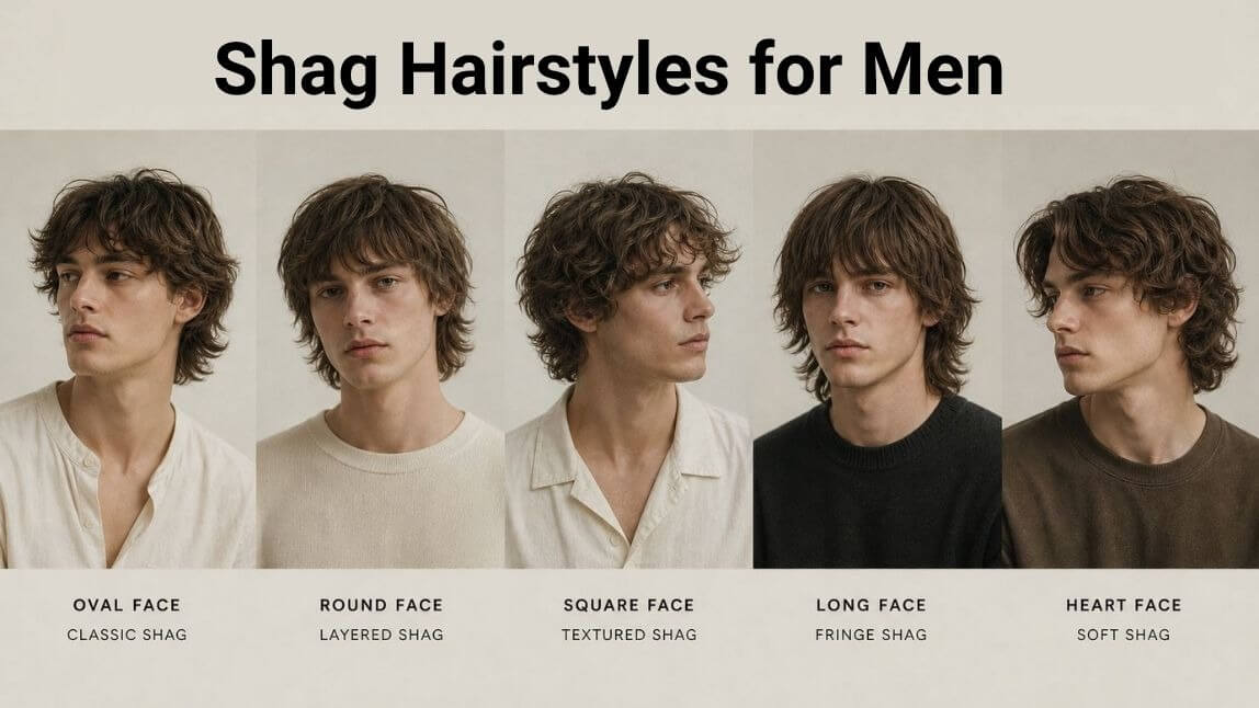 Shag Haircut for Men: The 2026 Style Guide (By Face Shape)