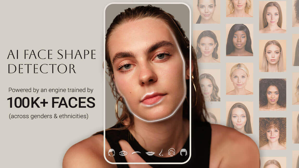 AI Face Shape Detector