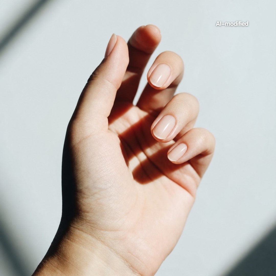 Oval Schlicht und elegant ist diese Nagelform.