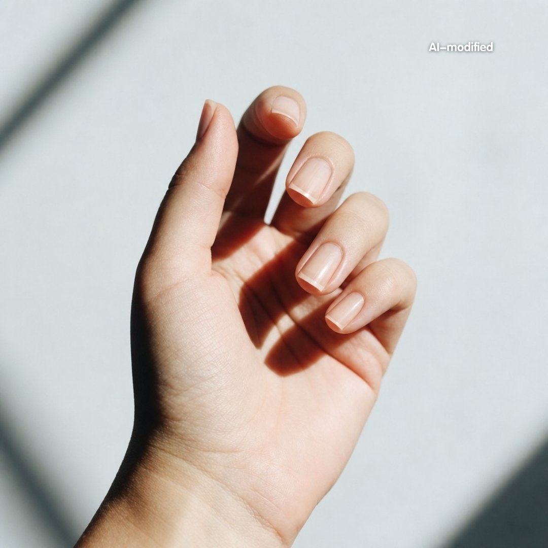 Eckig Diese Nagelform wirkt sportlich und modern und kann mit YouCam Makeup anprobiert werden.