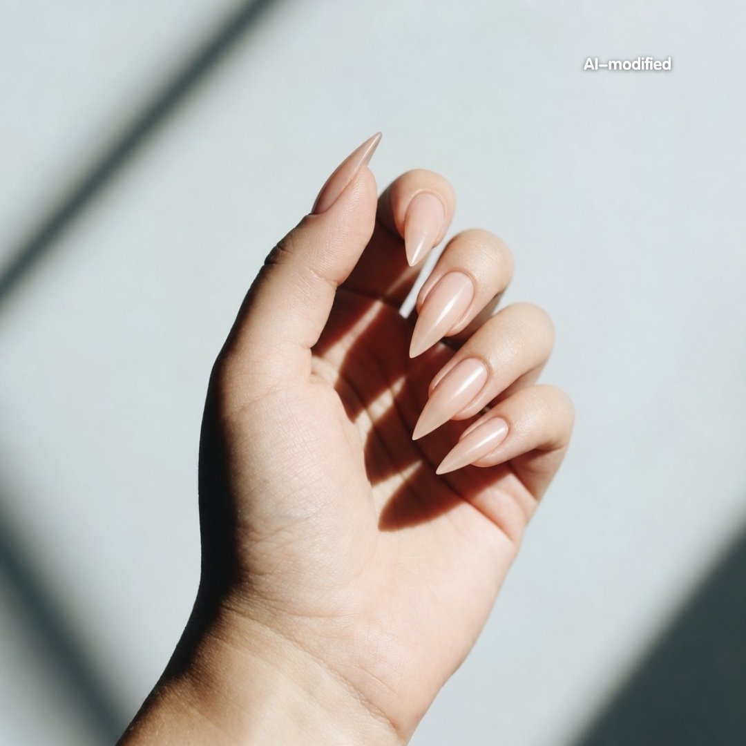 Stiletto für Drama Probiere diese dramatische Nagelform mit YouCam Makeup an.