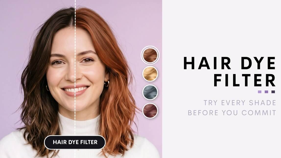 Hair Dye Filter: Try Every Shade On Your Own Hair Before You Commit