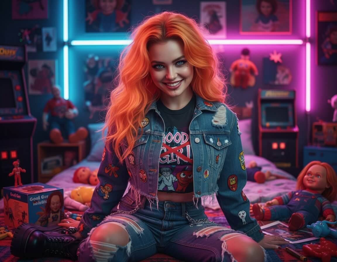 prompt gemini Halloween IA : Chucky