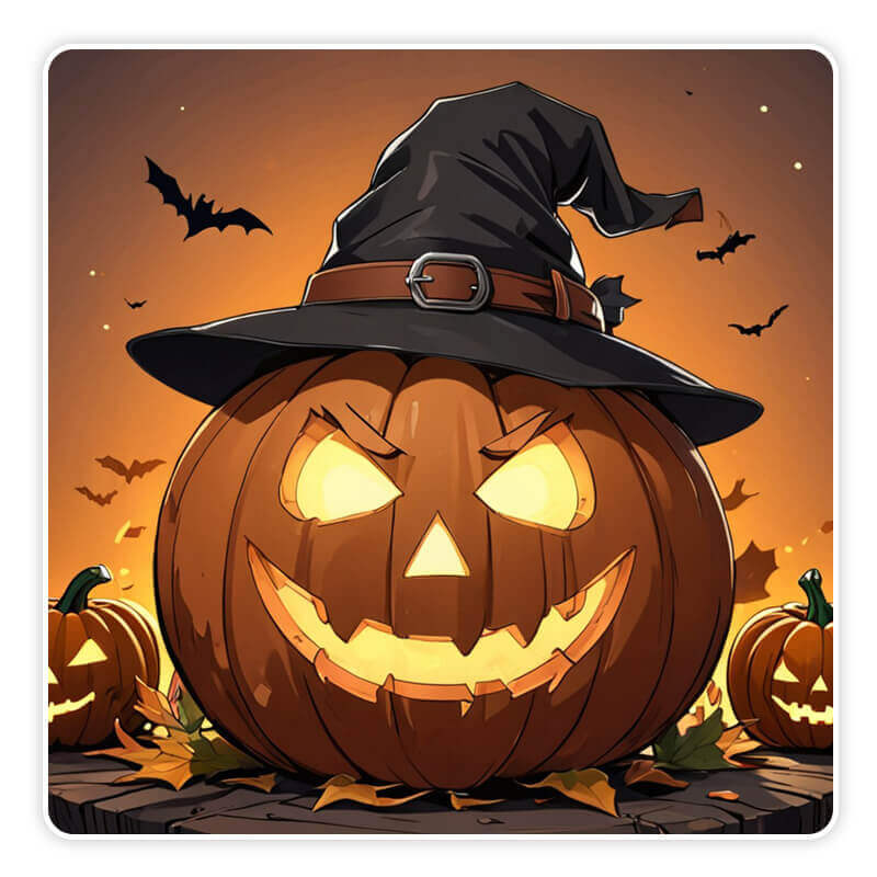 Halloween dessin animé image : citrouille