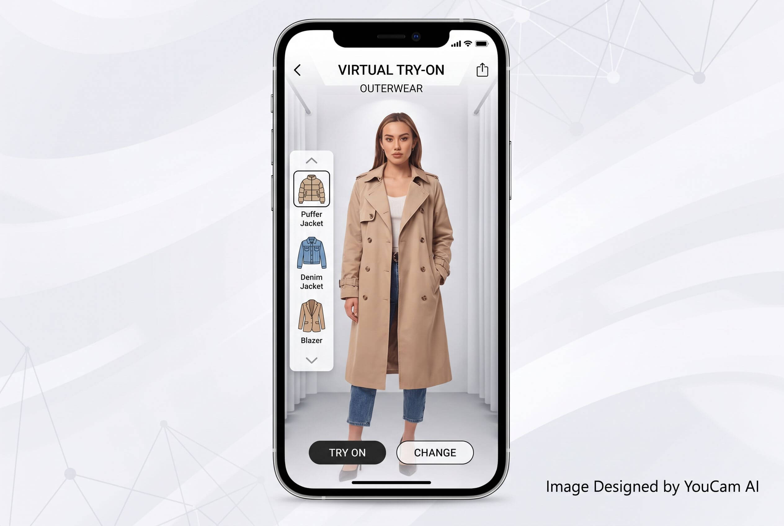 How outerwear try-on works How outerwear try-on works