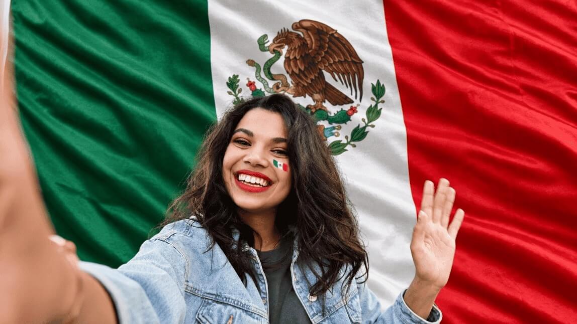 Maquillaje Dia de la Independencia de Mexico
