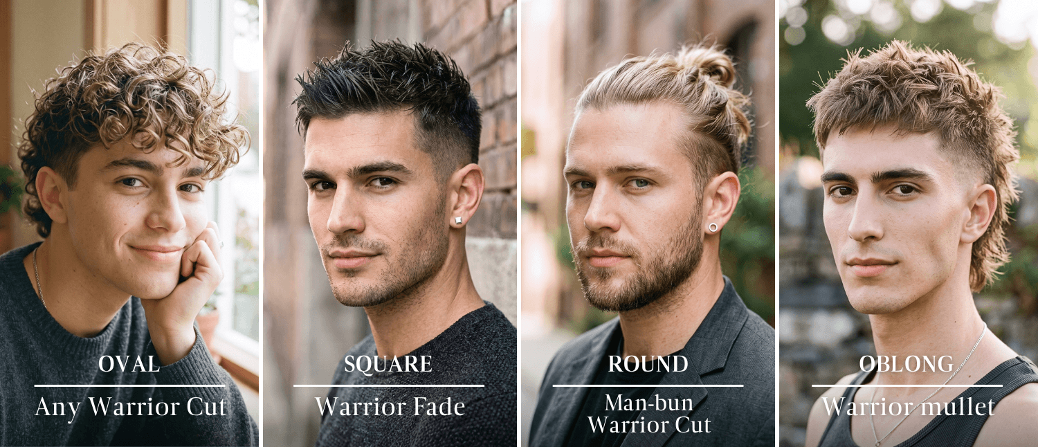 Which Face Shapes Suit a Warrior Cut Which Face Shapes Suit a Warrior Cut