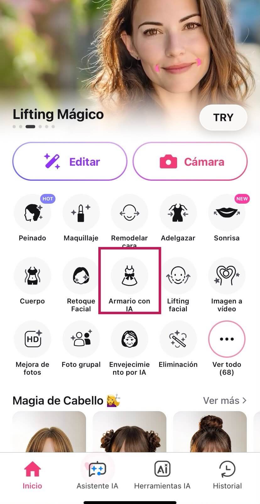 Ropa IA de YouCam Makeup Ropa IA de YouCam Makeup