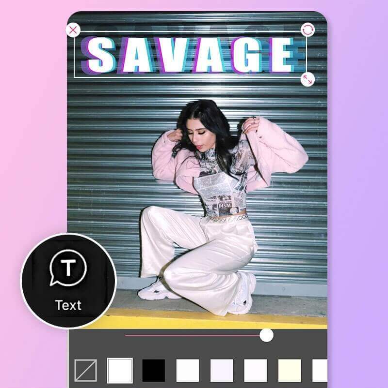 Glitchy Text
