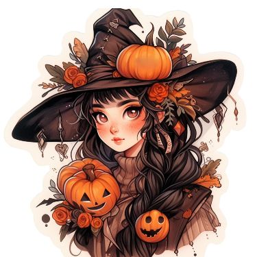 Duas fotos de perfil de Halloween combinando com tema de abóbora