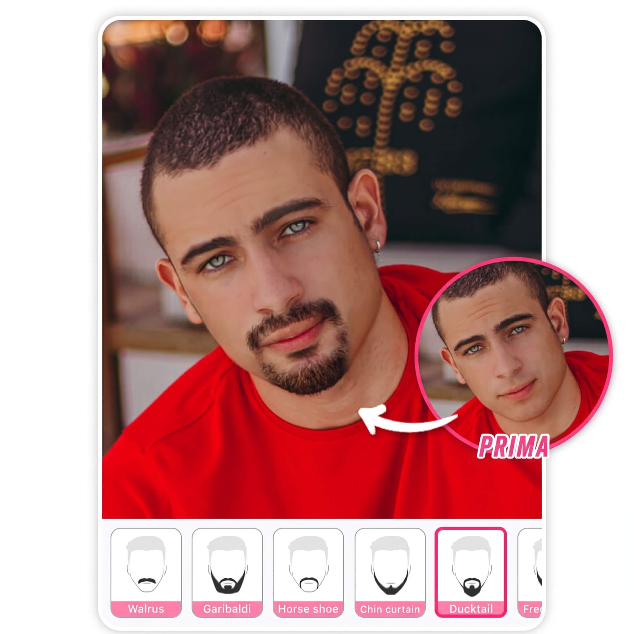 Prova Virtuale Tipi di Barba: Miglior App per Filtro Barba Filtro Barba e Filtro Senza Barba: App Prova Stili di Barba