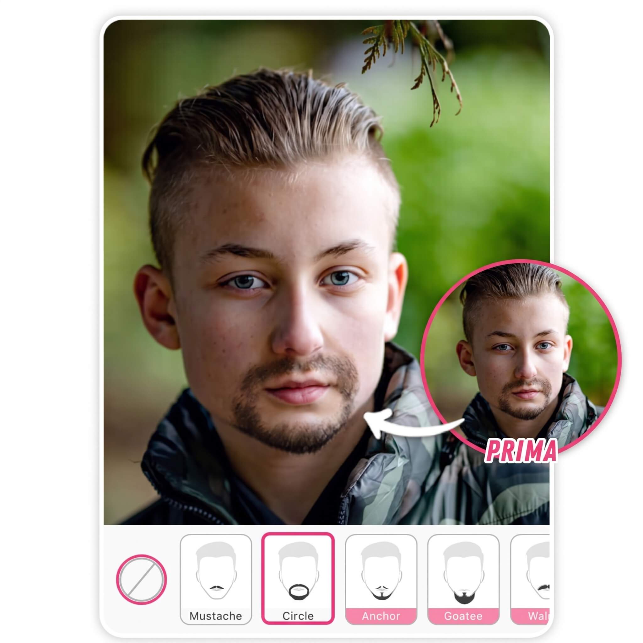 Prova Virtuale Tipi di Barba: Miglior App per Filtro Barba Filtro Barba e Filtro Senza Barba: App Prova Stili di Barba