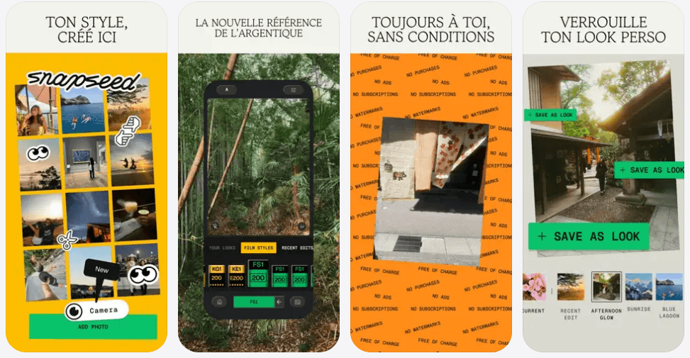 Snapseed : alternative à Picsart
