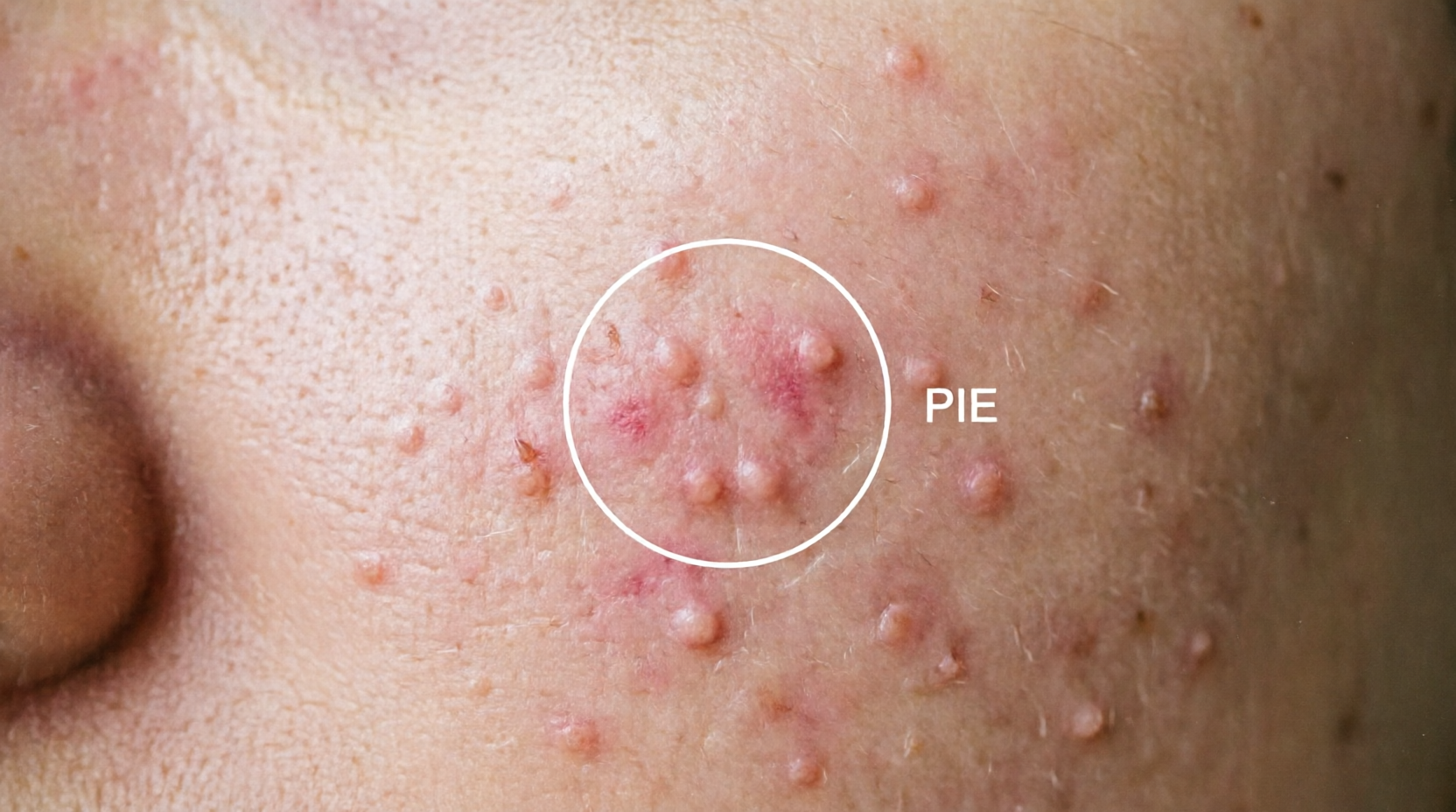 Post-inflammatory erythema