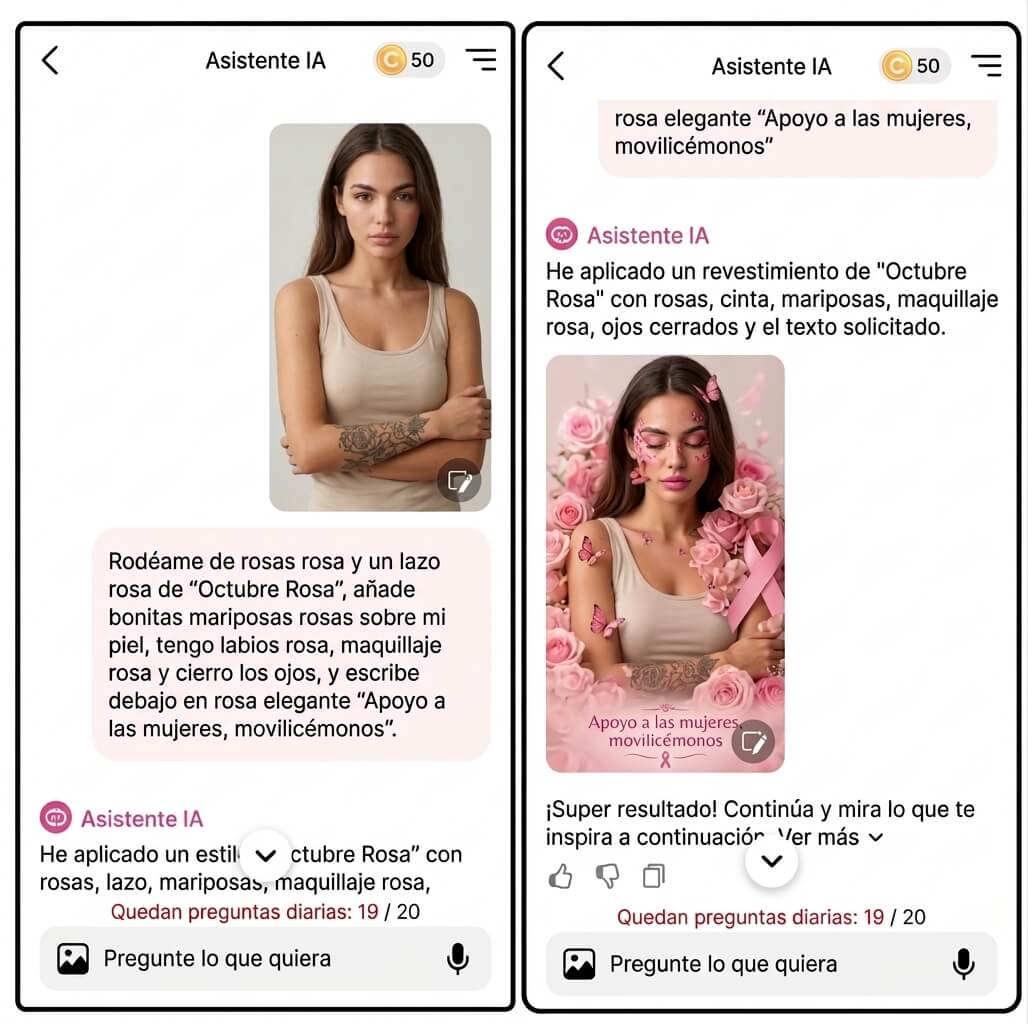Foto de Octubre Rosa: muestra tu apoyo a las mujeres