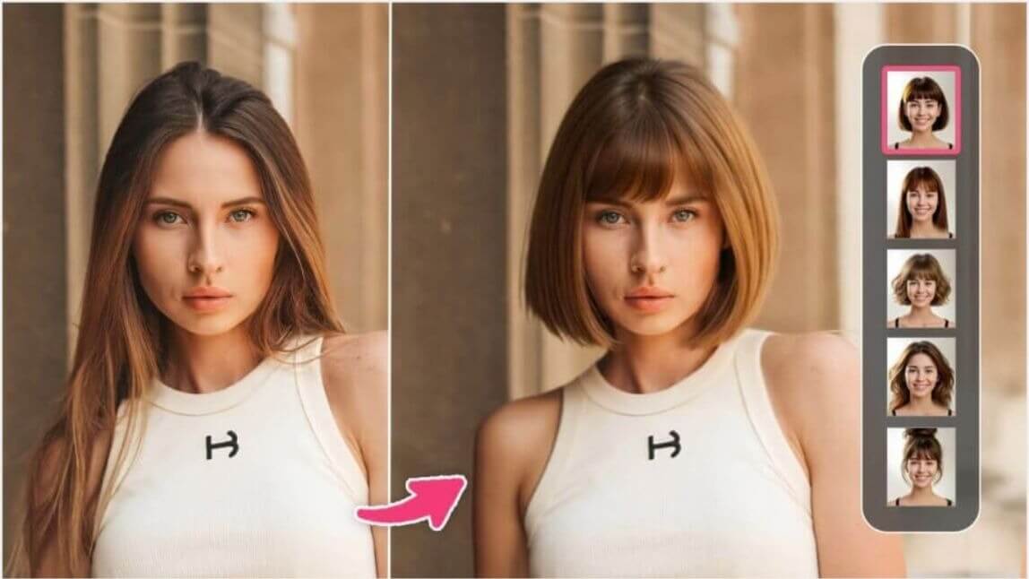 I tested 12 free hairstyle try-on apps to test hairstyles on my face