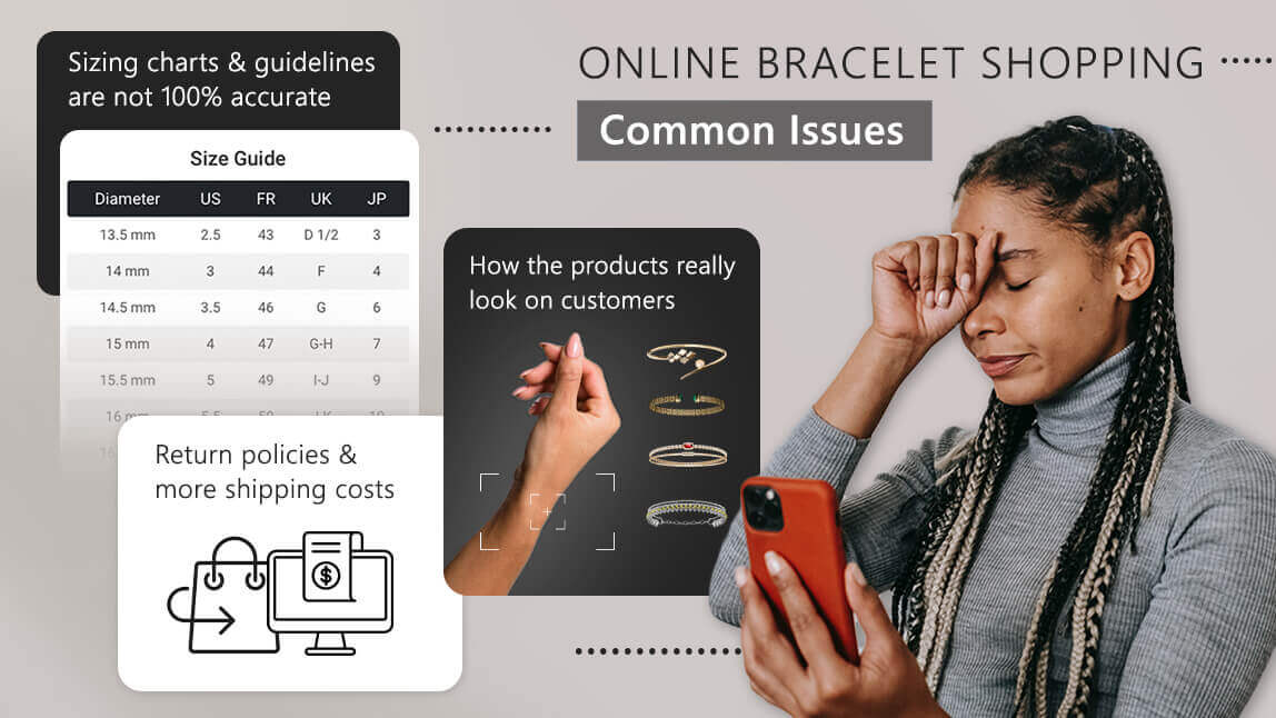 Common issues shoppers face when buying bracelets online