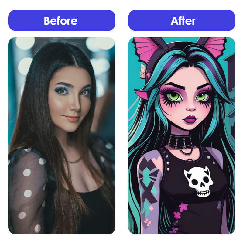 Monster High Filter: See Which Monster High Character Are You with AI Monster High Filter: See Which Monster High Character Are You with AI