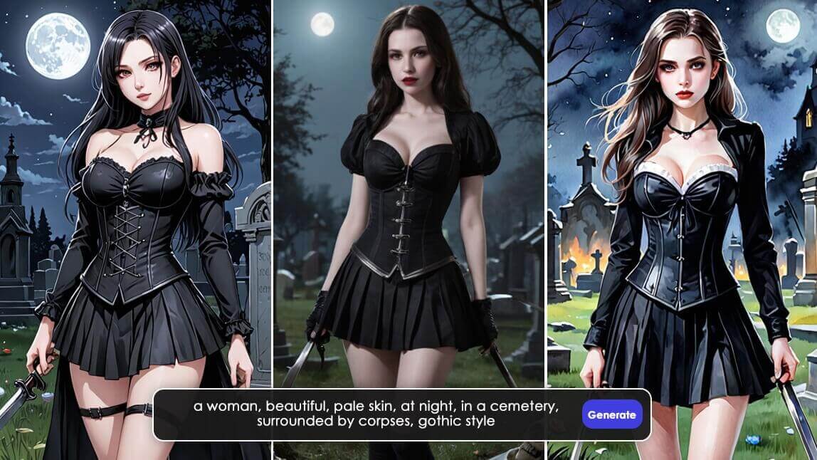 Goth AI Generator: How to Make Gothic Art with AI this Halloween