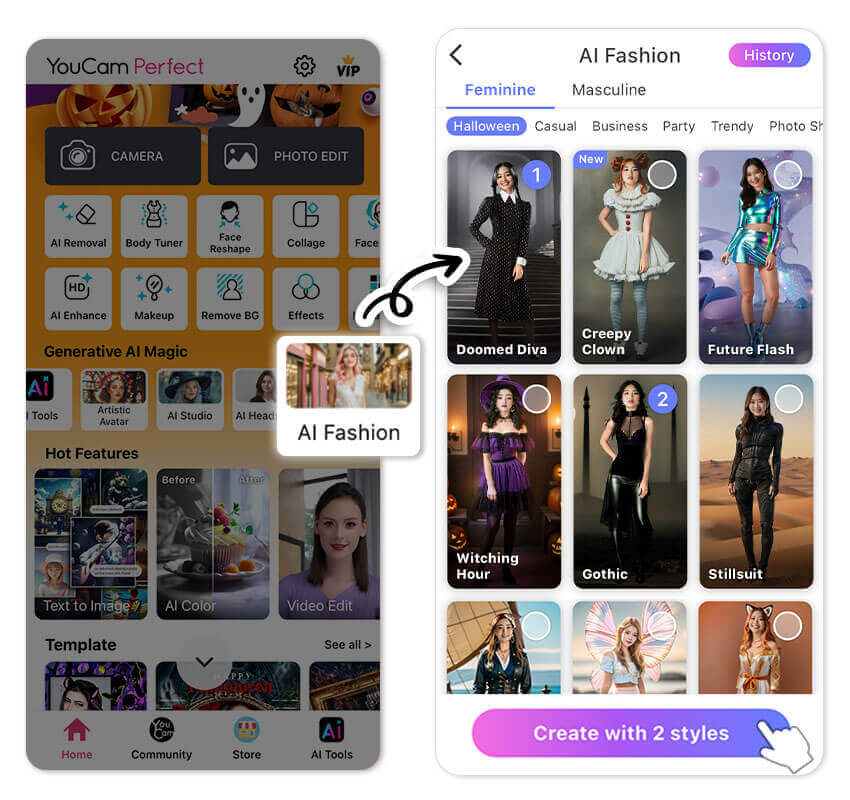 Goth AI: How to Get Gothic Outfits Change Your Outfits into Gothic Styles using Goth Filters