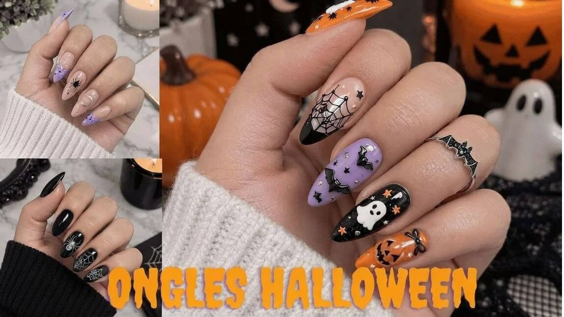 Ongle, nail art halloween