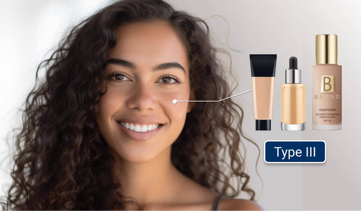 Recomendaciones de productos tras el test Fitzpatrick Recomendación de productos según el fototipo Fitzpatrick detectado con IA