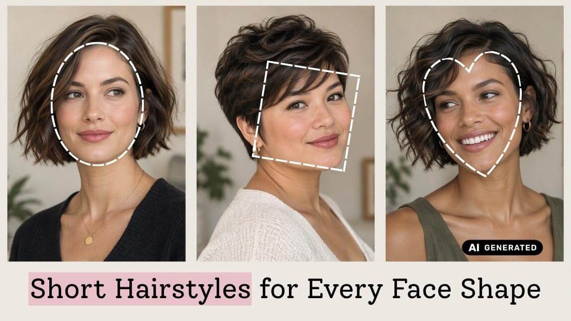 Short Hairstyles for Every Face Shape: Quick Match Guide