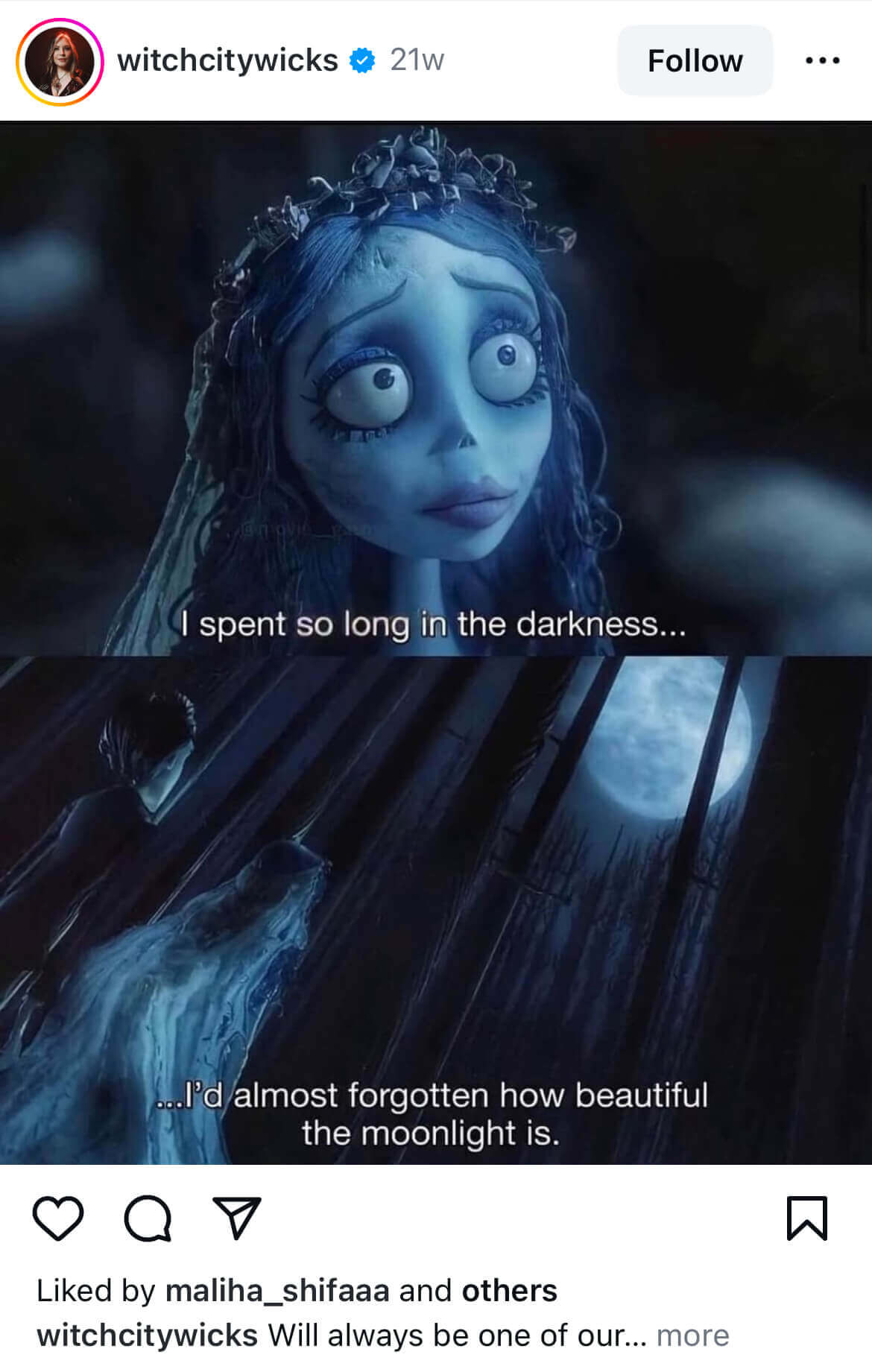 Corpse Bride Corpse Bride is a Popular Gothic Character