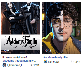 Gothic Filter: The Addams Family Filter Gothic Filter: The Addams Family Filter