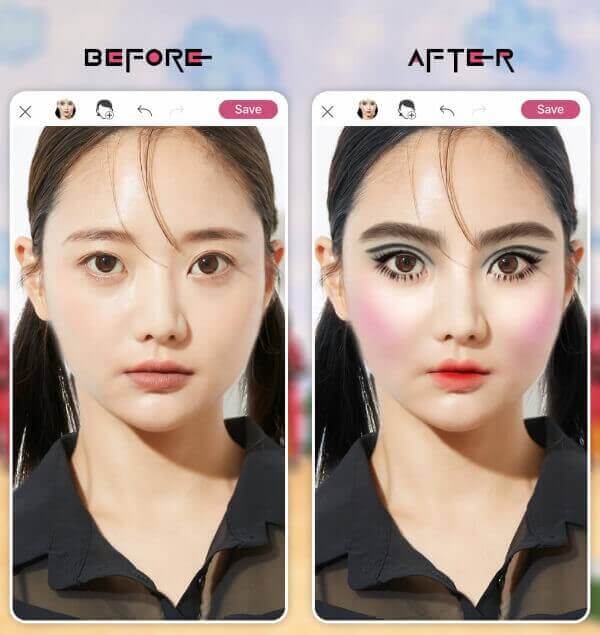 Edit your selfie to look like the squid game doll
