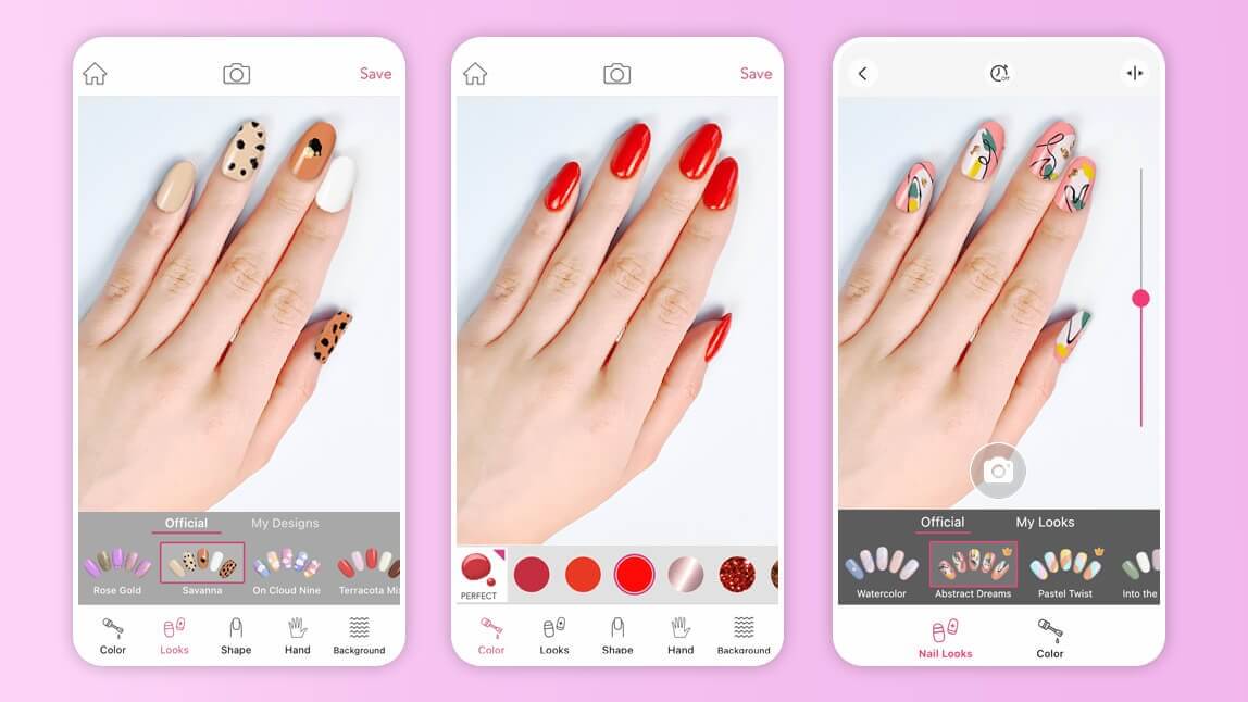 AI Nail Virtual Try-On in YouCam Makeup