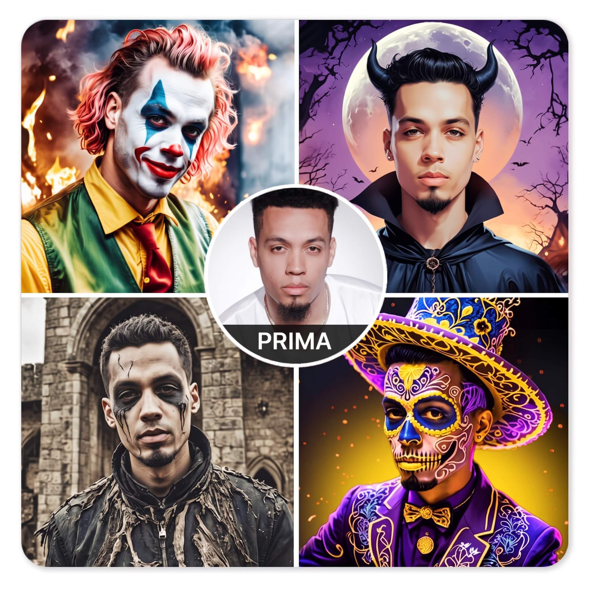 Crea Avatar di Halloween Editor Foto Halloween 2026: Filtri Foto & Effetti Foto