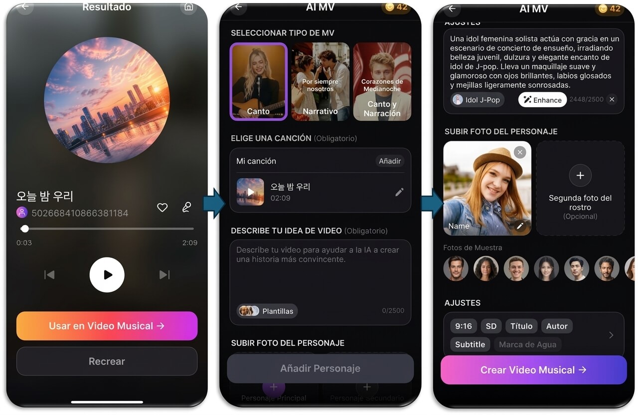 Generan video musical con IA