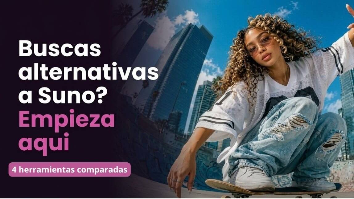 Portada ¿Hay alguna alternativa a Suno?: Controles de género, mood y voz en YouCam Muse AI Song con Pop y Uplifting seleccionados