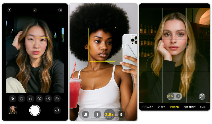Screenshot selfie trend has been taking over social media. Edit your screenshot selfies effortlessly with YouCam Perfect app.