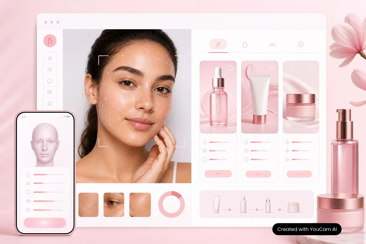 Recomendaciones de skincare tras el diagnóstico facial Recomendaciones personalizadas de skincare a partir del diagnóstico facial con IA