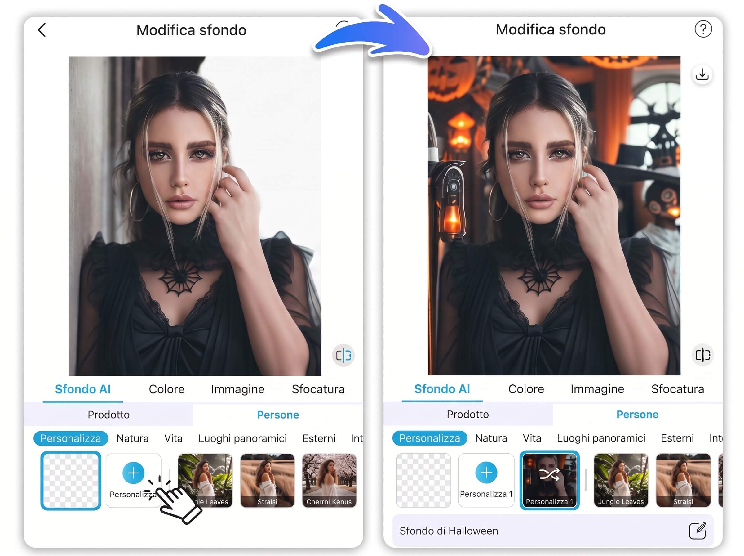 Immagini Halloween 2026: Crea Foto Profilo Personalizzata con AI Immagini Halloween 2026: Crea Foto Profilo Personalizzata con AI