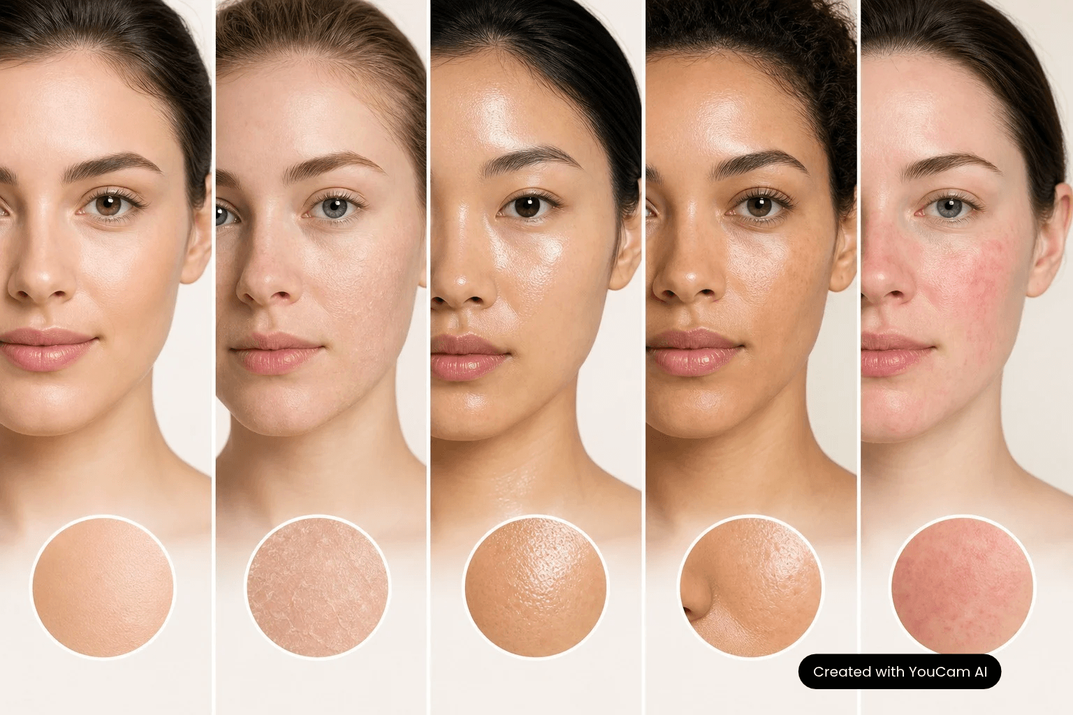 Observación de la piel en el diagnóstico facial Biotipos cutáneos que se valoran durante la observación en el diagnóstico facial