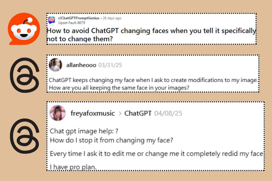 Why Does ChatGPT Change Your Face When Generating Images?