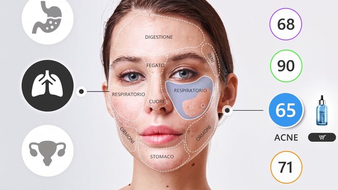 face mapping skin analysis