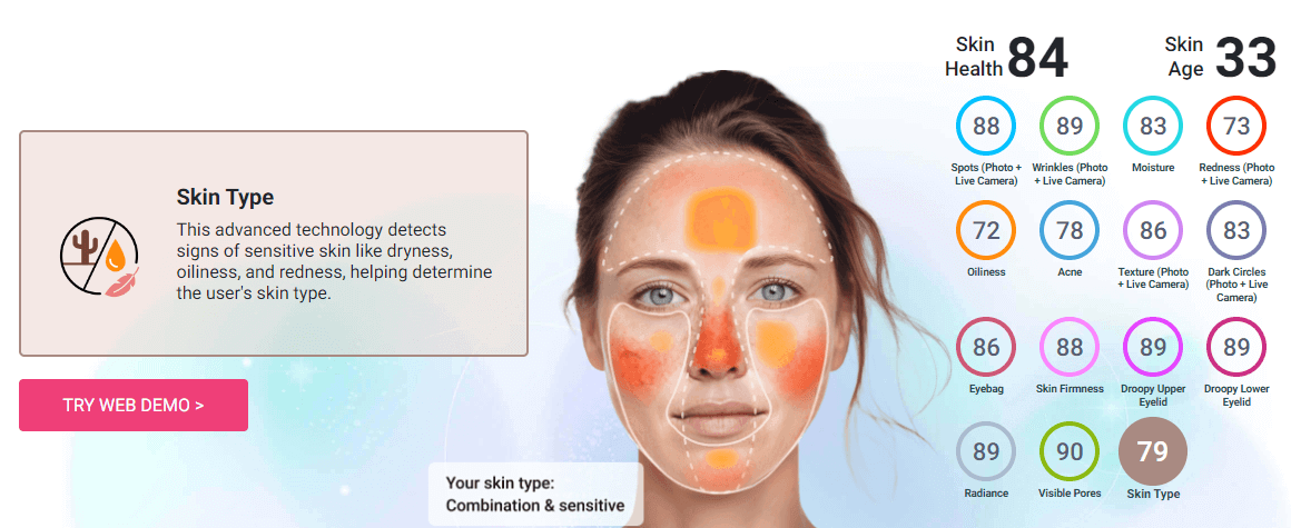 AI skincare analyzer: Skin Type Detection AI skincare analyzer: Skin Type Detection