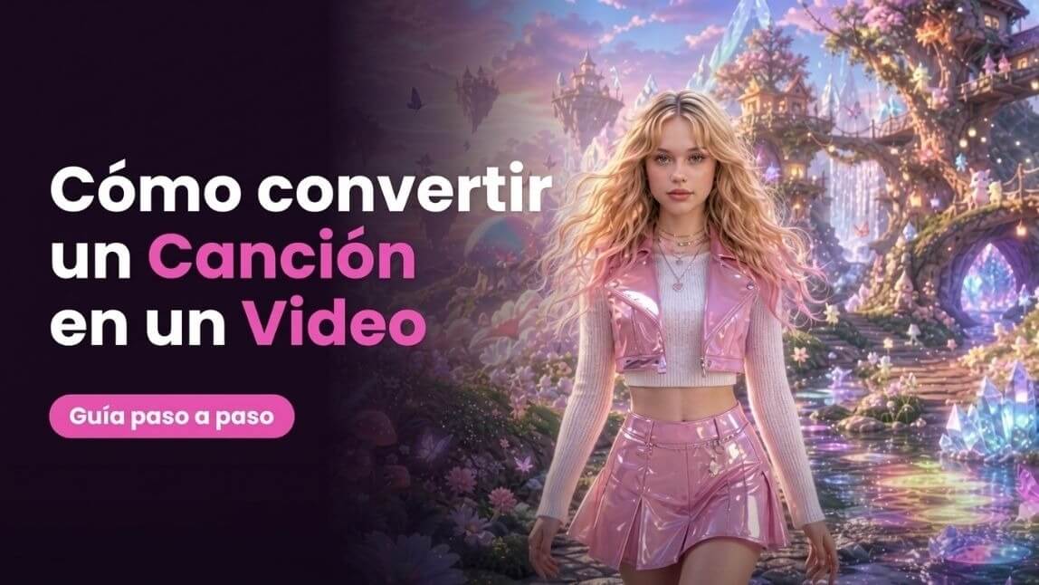 Cómo convertir una canción en video en 3 formas