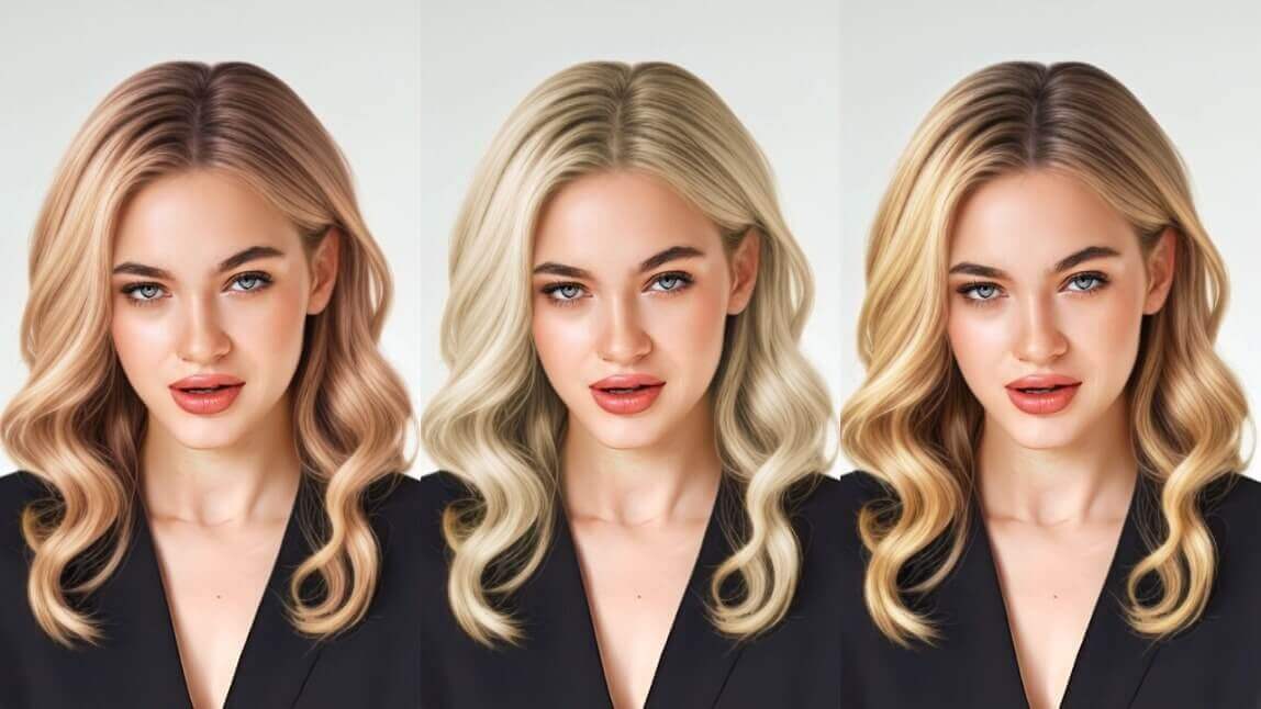 AI Blonde filters