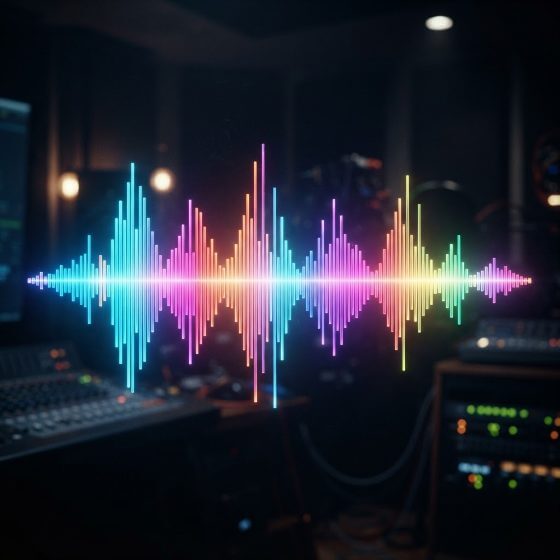 Example image: A simple visualizer