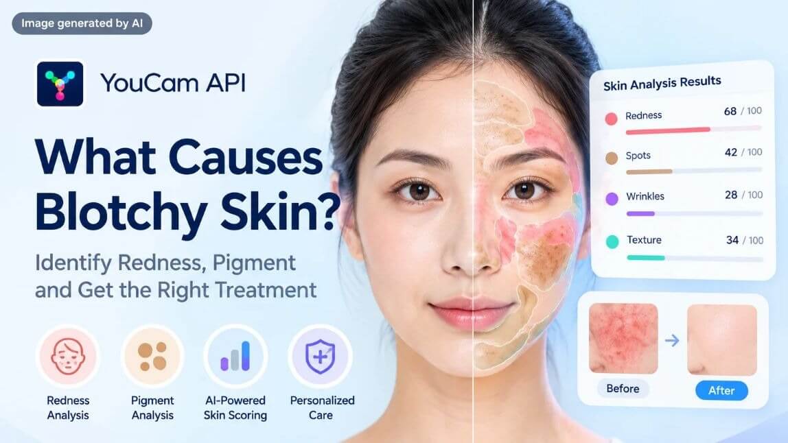 Blotchy Skin: Red, Brown, or Both, and How a Skin Analysis API Tells Them Apart