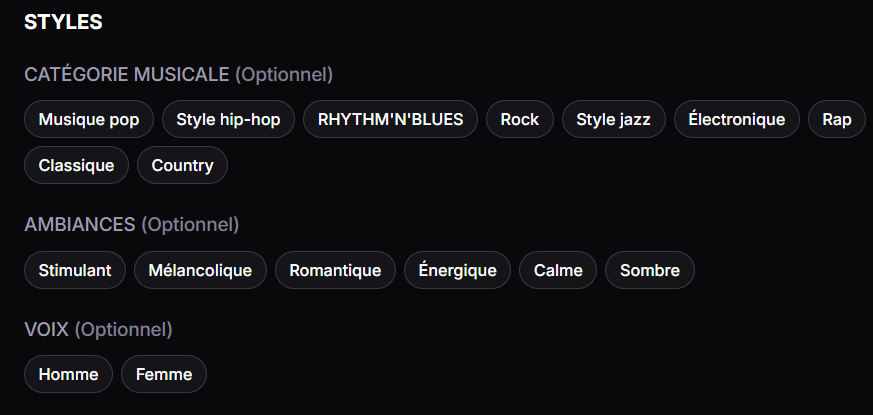 Générateur de chanson et musique : YouCam Muse