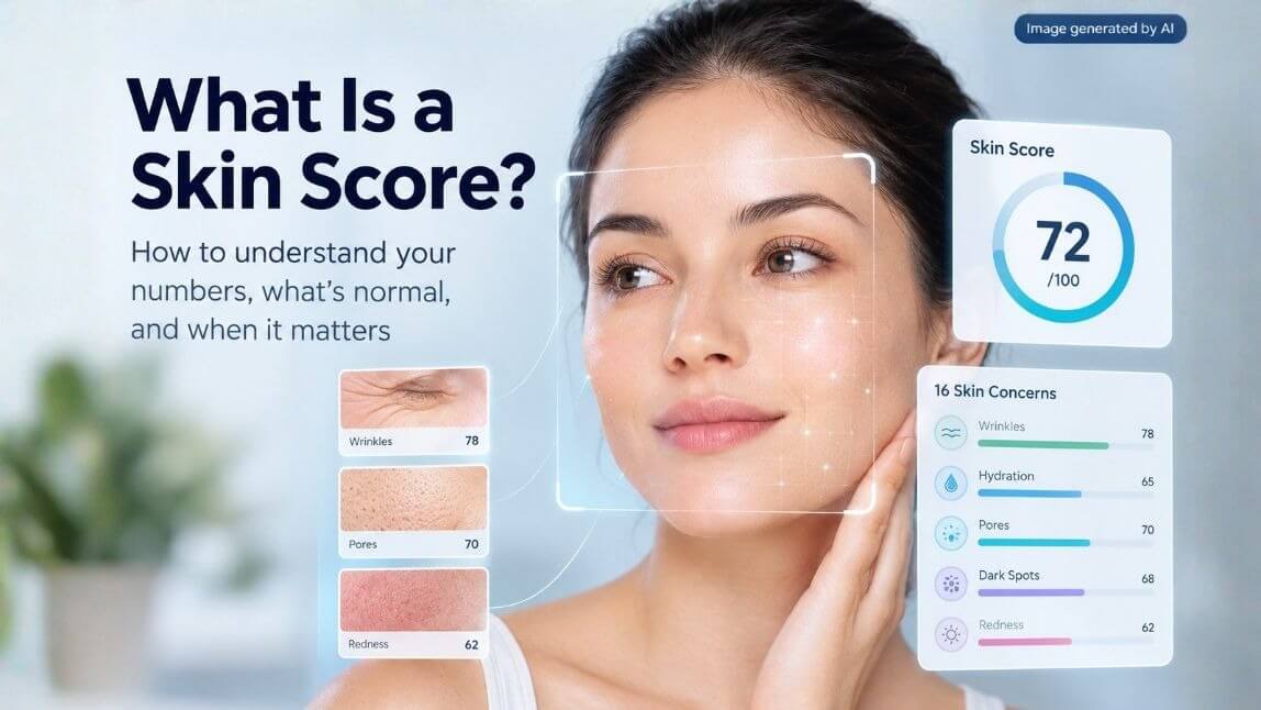 What Is a Good Skin Score? How to Read the Numbers a Skin Analysis API Returns