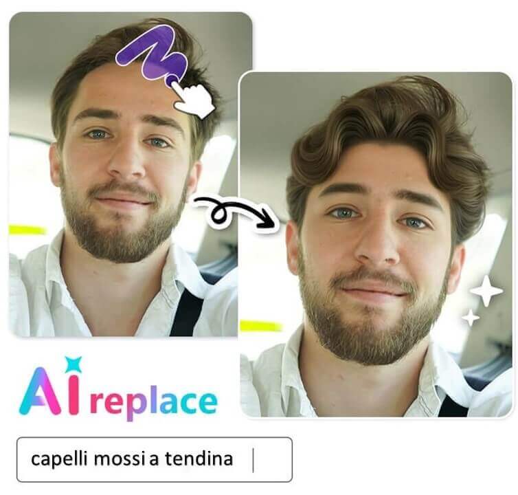 Come staresti con la frangia a tendina
